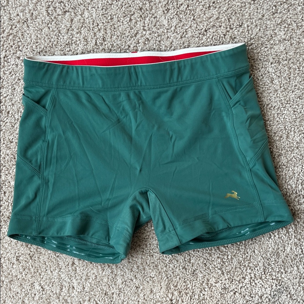 Tracksmith Green Athletic Shorts
